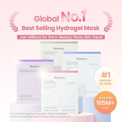 Mascarilla Facial BIODANCE Bio-Colágeno: Hidratación Nocturna, Piel Firme y Poros Minimizados (Skincare Coreano)