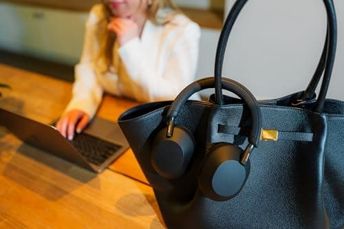 Sony WH-1000XM5 Premium Noise Canceling Headphones, Auto NC Optimizer, 30-Hour Battery, Alexa Voice Control, Black thumbnail 6