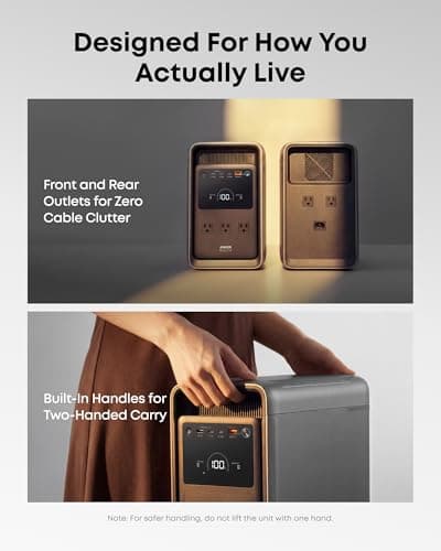 Anker SOLIX S2000 Portable Power Station, 1500W Solar Generator for Home Use, Up to 35-Hr Fridge Backup, 2,010Wh LFP Battery for Emergencies, Power Outages, Camping (Solar Panel Op thumbnail 5