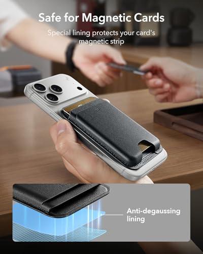 Billetera Magnética ESR MagSafe para 5 Tarjetas con Bloqueo RFID + Sticker Incluido