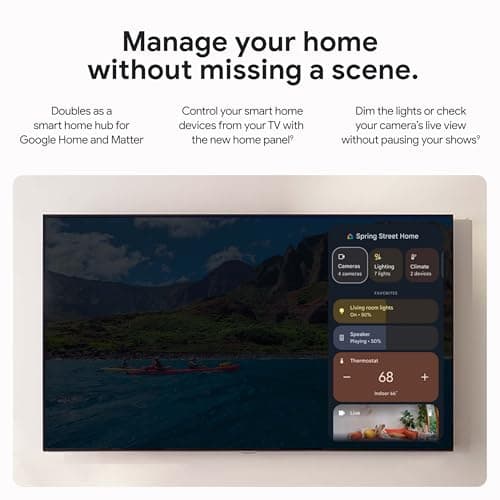 Google TV Streamer 4K - Fast Streaming Entertainment on Your TV with Voice Search Remote - Watch Movies, Shows, Live TV, and Netflix in 4K HDR - Smart Home Control - 32 GB of Stora thumbnail 6