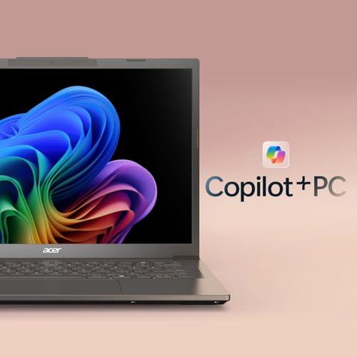 acer Aspire 14 AI Copilot+ PC | 14" WUXGA Display | Intel Core Ultra 5 Processor 226V | NPU: Up to 40 Tops - GPU: Up to 53 Tops | Intel ARC 130V | 16GB LPDDR5X | 512GB SSD | Wi-Fi 