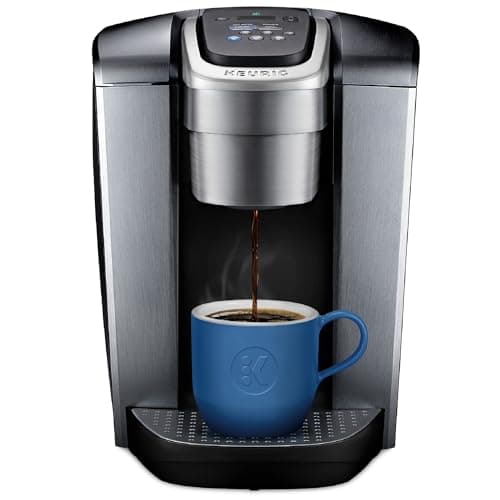 Cafetera Keurig K-Elite de Taza Única K-Cup (Plata Cepillada)