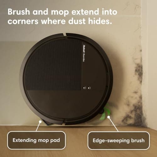 iRobot Roomba 115X Combo Robot Vacuum & Mop with AutoEmpty Dock, 15,000Pa, Self-Empties for 90 Days, Intense Power-Lifting Suction, LiDAR Navigation, Multiple Cleaning Modes, Avoids Mopping Carpet thumbnail 4