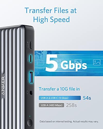 Anker PowerExpand 9 en 1 USB-C PD Dock con Carga 60W y 4K