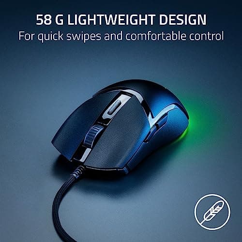 Miniatura de Mouse Gamer Razer Cobra Alámbrico, Switches Ópticos Gen-3, 58g, Negro 2