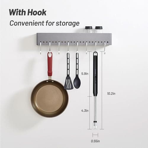VEHHE Electric Lighter with 360° Flexible Neck, Flameless Windproof Long Candle Lighter with Led Battery Display, USB C Rechargeable with Hanging Hook for Gifts BBQ Fireworks (Blac thumbnail 7