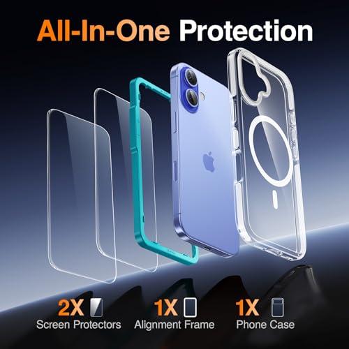 Miniatura de Funda Magnética SMARTDEVIL para iPhone 16 con 2 Micas y Protección Militar 3