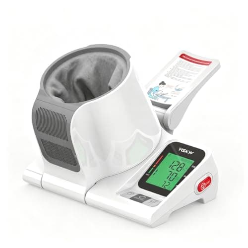 Blood Pressure Monitor, No-Wrap Barrel-Type Upper Arm Monitor for Home Use