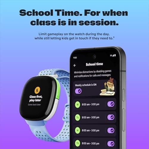 Fitbit Google Ace LTE: Smartwatch para Niños con Llamadas, GPS y Juegos