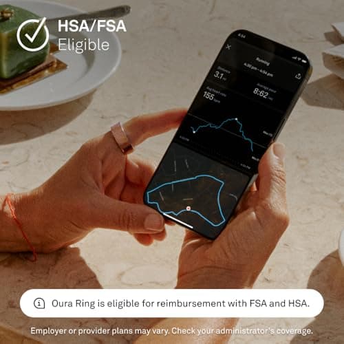 Miniatura de Oura Ring 4 Oro Rosa Talla 7: Monitoreo de Salud Inteligente y Batería de Larga Duración 8