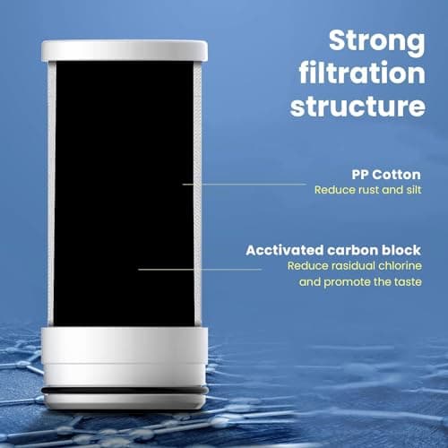 Waterdrop FC-06 Water Filter for Sink Faucet, 360° Rotating Stainless Steel Sink Water Filter, NSF Certified Faucet Water Filter for Kitchen, Reduce Chlorine, 1280 Gallons 12 Month thumbnail 7
