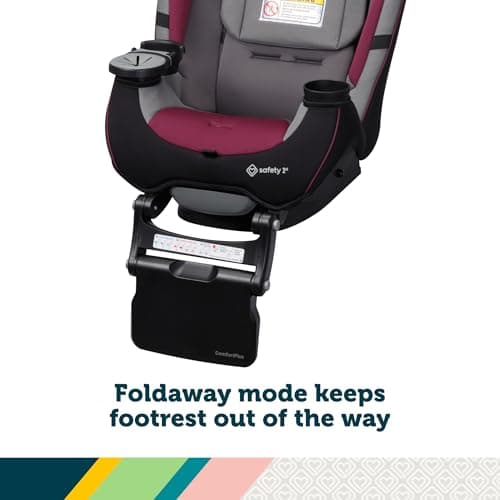 Safety 1st Grow and Go Extend ‘n Ride LX All-in-One Convertible Car Seat, Black Pepper thumbnail 5