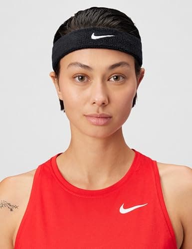 Nike Unisex Adult Swoosh Classic Headband thumbnail 2