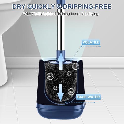 Miniatura de Paquete de 3 Cepillos de Inodoro SetSail con Tapa Automática 5