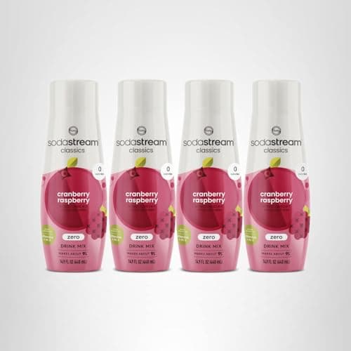 SodaStream Saborizante Arándano Frambuesa Cero Calorías 4-Pack