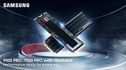 Miniatura de Samsung SSD 9100 PRO con Disipador 2TB, PCIe 5.0x4 M.2 2280, Hasta 14,700MB/s 10