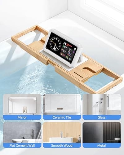 Miniatura de Soporte UPRONE Impermeable para Celular en Regadera - 480° Giratorio y Retráctil 4