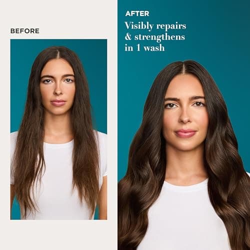 OGX Renewing + Argan Oil of Morocco Shampoo & Conditioner Set, Damage Repairing Shampoo & Conditioner Helps Strengthen & Repair Dry, Damaged Hair, Sulfate-Free Surfactants, 13 fl.  thumbnail 3
