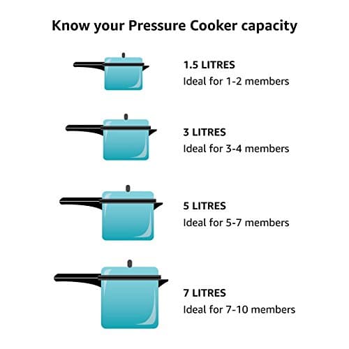 Hawkins 2 Litre Classic Pressure Cooker, Best Inner Lid Cooker, Small Cooker, Silver (CL20) thumbnail 8