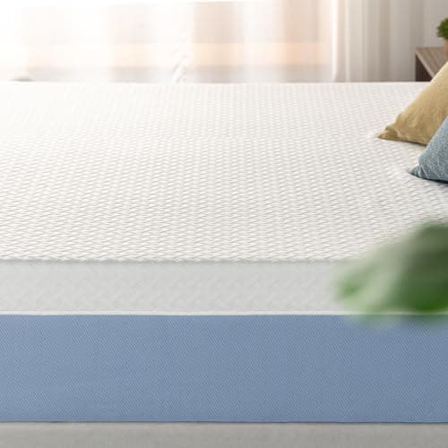 Zinus 10 Inch Queen Cooling Essential Memory Foam Mattress [NewVersion], Fiberglass Free, Medium Feel, Breathable Cooling Layers, Certified Safe Materials