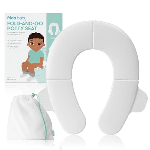 Asiento Entrenador Plegable Frida Baby Portátil con Bolsa