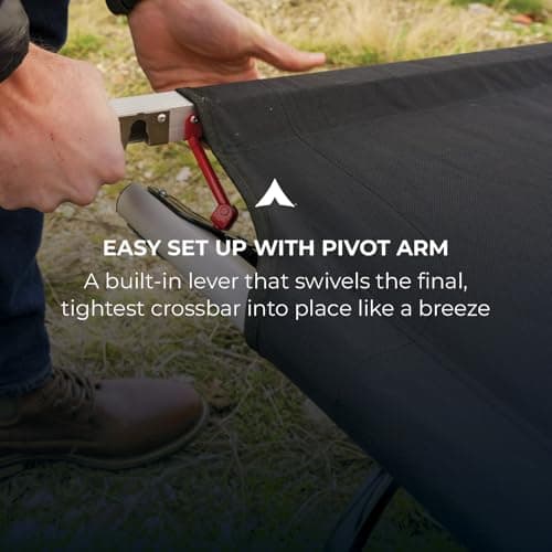 Catri Teton Outfitter XXL: Resistente, Plegable y Extra Cómoda para Camping