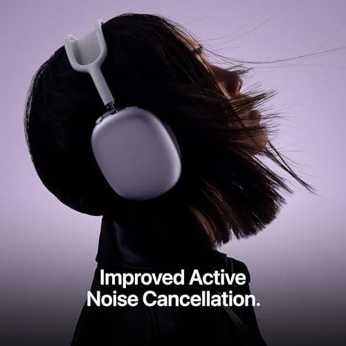 Apple AirPods Max 2 Wireless Over-Ear Headphones, Active Noise Cancellation, Adaptive Audio, Personalized Spatial Audio, Live Translation, Bluetooth Headphones for iPhone – Midnigh thumbnail 3