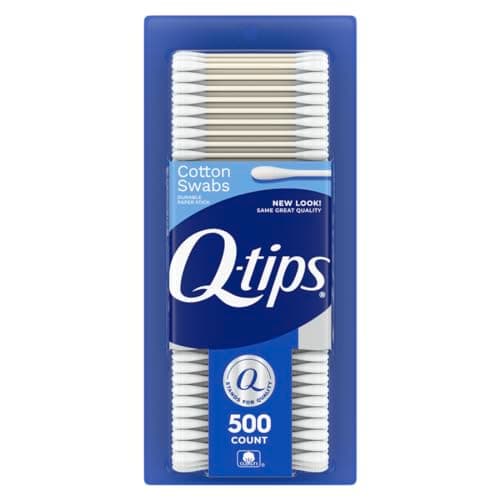 Hisopos de Algodón Q-tips Originales, 500 Unidades, Hogar, Primeros Auxilios y Belleza