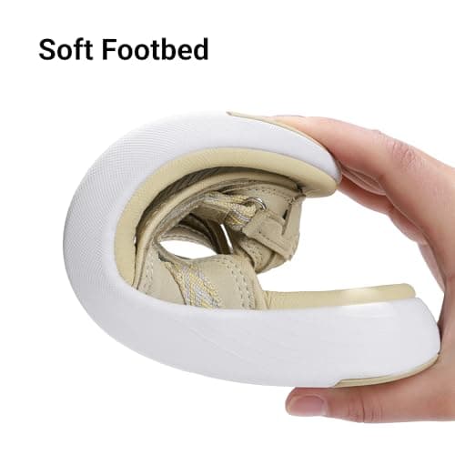 Chanclas DREAM PAIRS con Soporte de Arco para Mujer - Talla 7, Beige