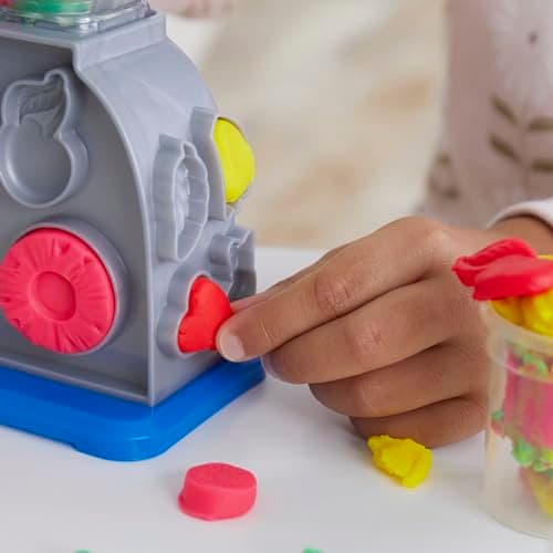 Play Doh Swirlin' Smoothies Toy Blender Playset, Play Kitchen Appliances, Kids Arts and Crafts Toys for 3 Year Old Girls and Boys and Up thumbnail 13