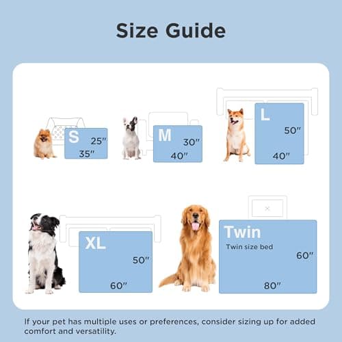 Bedsure Cooling Blanket for Large Dogs with Breathable Air-Core Fill Q-MAX>0.4 - Dog Cooling Mat Soft for Couch, Lightweight Pet Cat Throw Cold Blanket Washable for Summer, Arctic  thumbnail 5