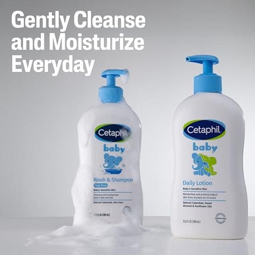 Miniatura de Champú y Jabón Corporal 2 en 1 para Bebé Cetaphil, Sin Lágrimas, con Caléndula, 230ml 5