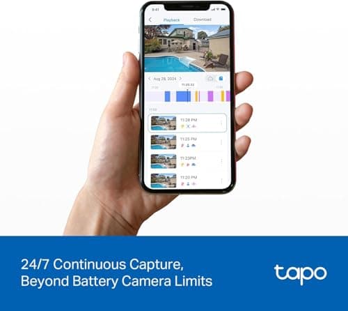 Tapo MagCam 4K Outdoor Wireless Security Camera – Battery Power with Solar, Magnetic Mount, Person/Vehicle Detection, Subscription-Free SD or Optional Cloud, Compatible with Alexa, thumbnail 6