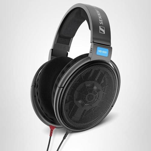Sennheiser HD 600 - Audiophile Open-Back Dynamic Wired Headphones Over Ear with Natural Soundstage and Premium Comfort for Music Lovers, Open Metal Earpiece Covers, Black thumbnail 10