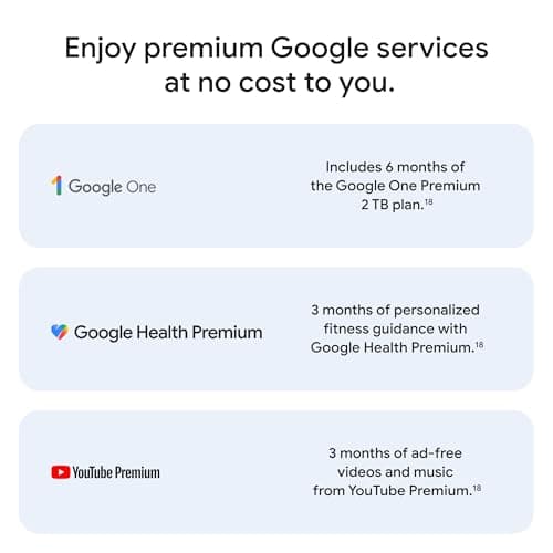 Google Pixel 10 - Unlocked Android Smartphone with Gemini, Your Google AI Assistant - Advanced Triple Rear Camera, Fast-Charging 24+ Hour Battery, and 6.3" Actua Display - Frost -  thumbnail 12