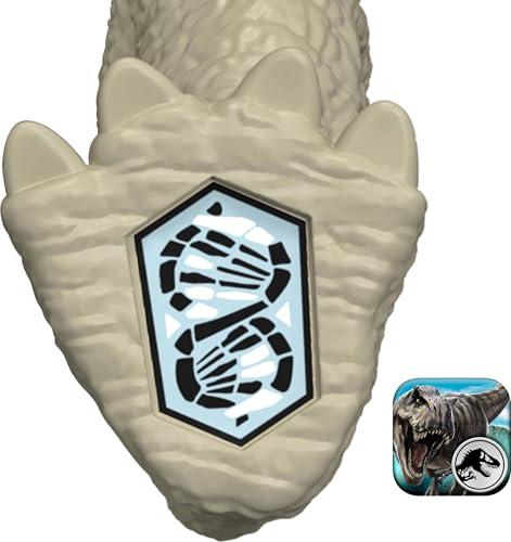 Mattel Jurassic World Rebirth Wild Roar Dinosaur Toy, Spiclypeus Posable Figure, Tail-Controlled Head Butt & Thrash Attack & Sound, Digital Play thumbnail 5