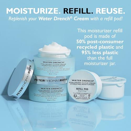 Peter Thomas Roth | Water Drench® Hyaluronic Cloud Cream Hydrating Refillable Moisturizer | Hyaluronic Acid Cream For All Skin Types, Line-Smoothing, Fragrance-Free thumbnail 11