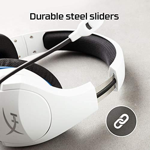 Audífonos Gamer Inalámbricos HyperX Cloud Stinger Core para PS4/PS5/PC - Micrófono con Cancelación de Ruido - Blanco