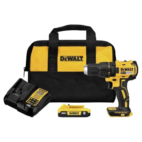Miniatura de Taladro Atornillador Inalámbrico DEWALT 20V MAX Sin Carbones, 1/2 Pulgada, Batería y Cargador Incluidos (DCD777D1) 4