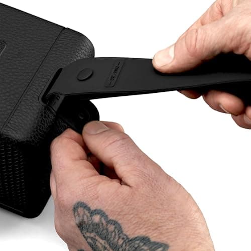Marshall Middleton Portable Bluetooth Speaker - Rugged Waterproof/Dust-proof Design | Loud Stereo Sound, Deep Bass | Compact and Wireless for Travel and Outdoors - Black and Brass thumbnail 14