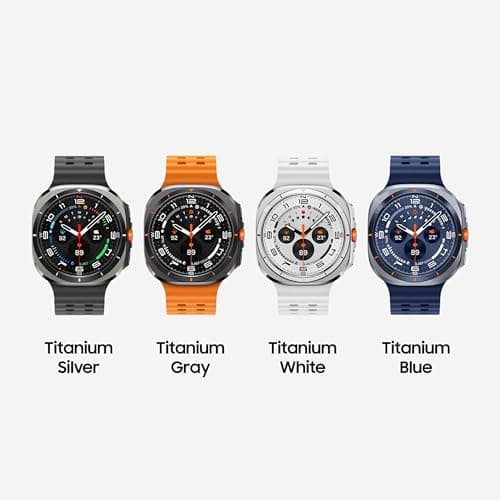 Samsung Galaxy Watch Ultra (2025) 47mm LTE Smartwatch, Titanium Casing, Advanced Sleep Coaching, Running Coach, Energy Score, Heart Rate Tracking, GPS, Titanium White [US Version,  thumbnail 10