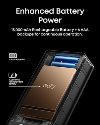 Cerradura Inteligente eufy FamiLock S3 Max: Reconocimiento de Palma y Cámara 2K HDR