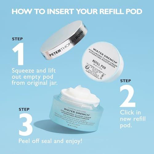 Peter Thomas Roth | Water Drench® Hyaluronic Cloud Cream Hydrating Refillable Moisturizer | Hyaluronic Acid Cream For All Skin Types, Line-Smoothing, Fragrance-Free thumbnail 10