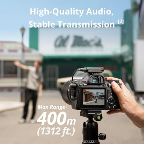 DJI Mic Mini (2 TX + 1 RX + Estuche de Carga) - Micrófono Lavalier Inalámbrico