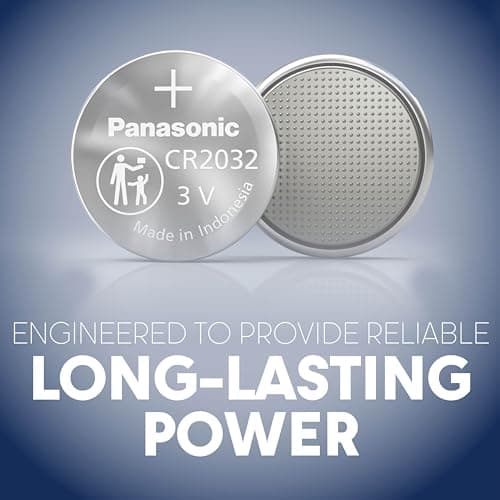 Panasonic CR2032 3.0 Volt Long Lasting Lithium Coin Cell Batteries in Child Resistant, Standards Based Packaging, 10 Pack thumbnail 3