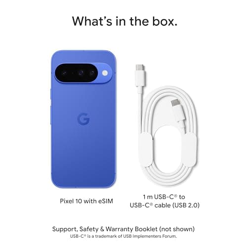 Google Pixel 10 - Unlocked Android Smartphone with Gemini, Your Google AI Assistant - Advanced Triple Rear Camera, Fast-Charging 24+ Hour Battery, and 6.3" Actua Display - Frost -  thumbnail 11