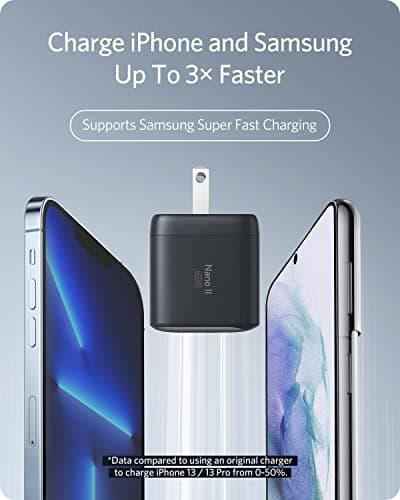 Anker Nano USB C Charger,65W GaN II PPS Fast Compact Foldable Charger for MacBook Pro, Galaxy, Dell, iPhone 17/16, iPad Pro, and More thumbnail 5