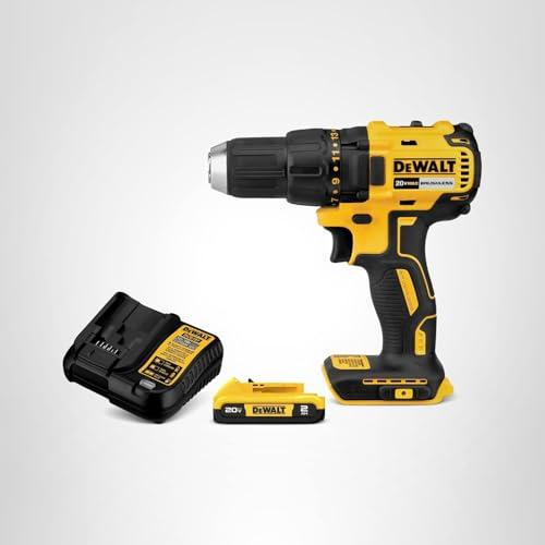 Miniatura de Taladro Atornillador Inalámbrico DEWALT 20V MAX Sin Carbones, 1/2 Pulgada, Batería y Cargador Incluidos (DCD777D1) 9