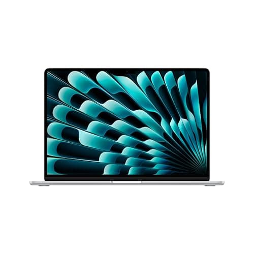 Apple 2026 MacBook Air 15-inch Laptop with M5 chip: Built for AI, 15.3-inch Liquid Retina Display, 16GB Unified Memory, 512GB SSD, 12MP Center Stage Camera, Touch ID, Wi-Fi 7; Silv